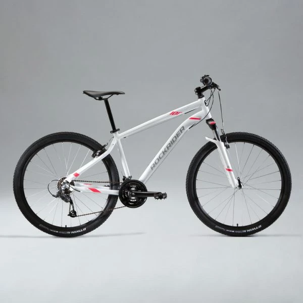 RECONDITIONNÉ - VÉLO VTT ST 100 FEMME BLANC ROSE 27,5" - TRÈS BON 4 RECONDITIONNÉ - VÉLO VTT ST 100 FEMME BLANC ROSE 27,5" - TRÈS BON – Image 2