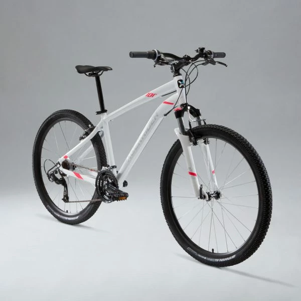 RECONDITIONNÉ - VÉLO VTT ST 100 FEMME BLANC ROSE 27,5" - TRÈS BON 5 RECONDITIONNÉ - VÉLO VTT ST 100 FEMME BLANC ROSE 27,5" - TRÈS BON – Image 3