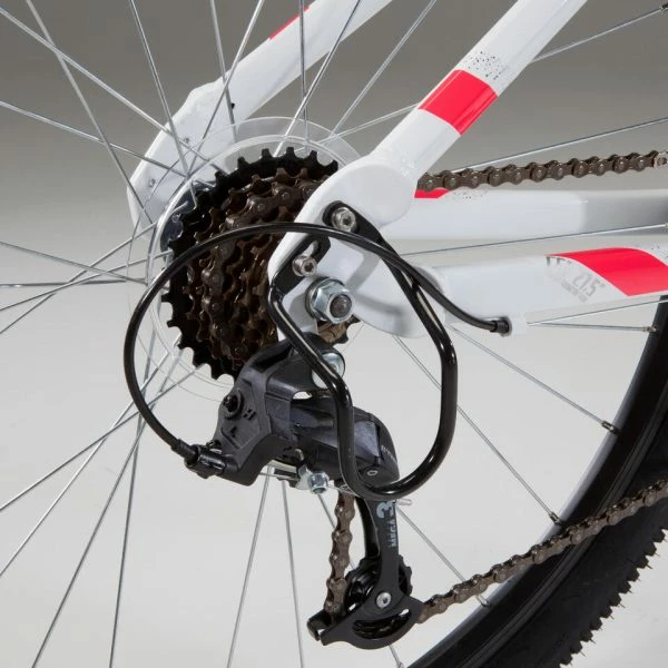 RECONDITIONNÉ - VÉLO VTT ST 100 FEMME BLANC ROSE 27,5" - TRÈS BON 6 RECONDITIONNÉ - VÉLO VTT ST 100 FEMME BLANC ROSE 27,5" - TRÈS BON – Image 4