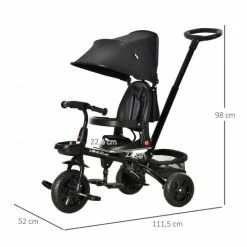 TRICYCLE ENFANT ÉVOLUTIF PLIABLE MULTI-ÉQUIPÉ MÉTAL PP -magasin vélo tricycle enfant evolutif pliable multi equipe metal pp 2 600x600 1
