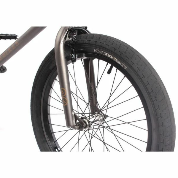 VÉLO BMX PLASM ADULTE GRIS ANTHRACITE 11,1KG 21,25" KHEBIKES 6 VÉLO BMX PLASM ADULTE GRIS ANTHRACITE 11,1KG 21,25" KHEBIKES – Image 4