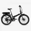 VÉLO DE VILLE PLIANT À ASSISTANCE ÉLECTRIQUE 24" - LEGEND SIENA 13AH BLANC -magasin vélo velo de ville pliant a assistance electrique 24 legend siena 13ah noir 6 600x600 1