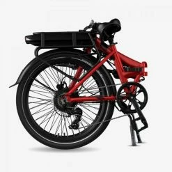 VÉLO DE VILLE PLIANT À ASSISTANCE ÉLECTRIQUE 24" - LEGEND SIENA 13AH ROUGE -magasin vélo velo de ville pliant a assistance electrique 24 legend siena 13ah rouge 1 1 600x600 1