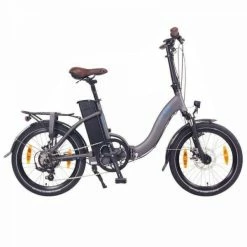 VÉLO ELECTRIQUE PLIANT NCM PARIS BLANC - 20", 250W, BATTERIE 36V 15AH -magasin vélo velo electrique pliant ncm paris gris anthracite 20 250w batterie 36v 15ah 600x600 1