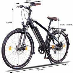 VÉLO ELECTRIQUE URBAIN NCM VENICE PLUS - 28", 250W, BATTERIE 48V 16AH 768WH -magasin vélo velo electrique urbain ncm venice plus 28 250w batterie 48v 16ah 768wh 4 600x600 1