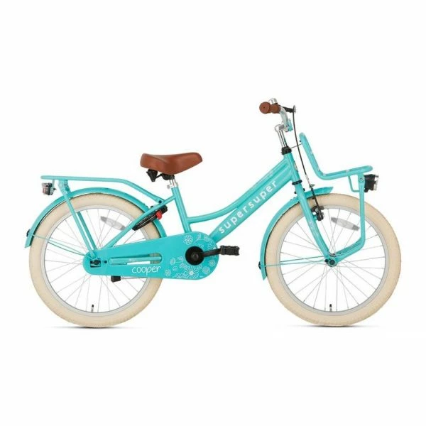 VÉLO ENFANT SUPERSUPER COOPER - 20 POUCES - TURQUOISE 3 VÉLO ENFANT SUPERSUPER COOPER - 20 POUCES - TURQUOISE