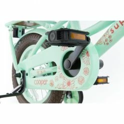 VÉLO ENFANT SUPERSUPER COOPER BAMBOO - 12 POUCES - VERT PISTACHE -magasin vélo velo enfant supersuper cooper bamboo 12 pouces vert pistache 4 600x600 1