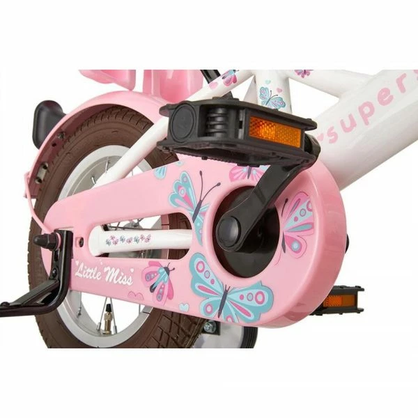 VÉLO ENFANT SUPERSUPER LITTLE MISS - 12 POUCES - BLANC 5 VÉLO ENFANT SUPERSUPER LITTLE MISS - 12 POUCES - BLANC – Image 3