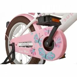 VÉLO ENFANT SUPERSUPER LITTLE MISS - 16 POUCES - BLANC -magasin vélo velo enfant supersuper little miss 16 pouces blanc 2 600x600 1