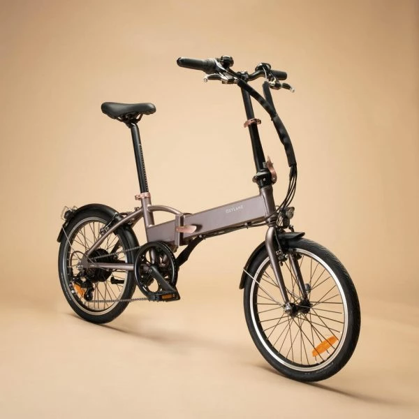 VELO PLIANT A ASSISTANCE ELECTRIQUE TILT 500 TAUPE 4 VELO PLIANT A ASSISTANCE ELECTRIQUE TILT 500 TAUPE – Image 2