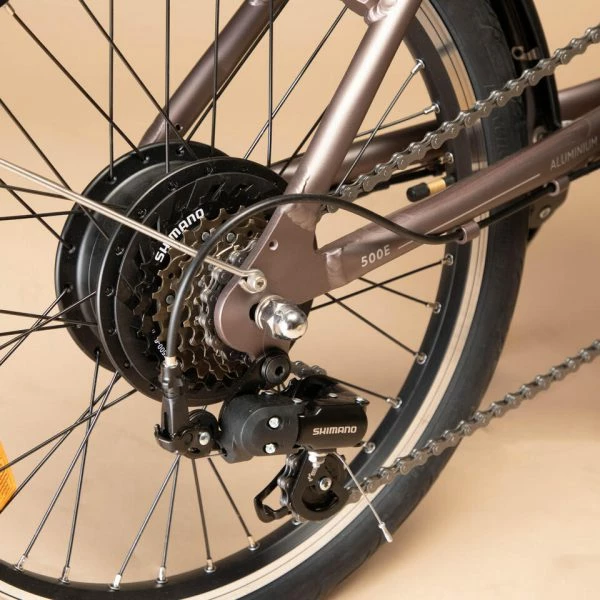 VELO PLIANT A ASSISTANCE ELECTRIQUE TILT 500 TAUPE 15 VELO PLIANT A ASSISTANCE ELECTRIQUE TILT 500 TAUPE – Image 13