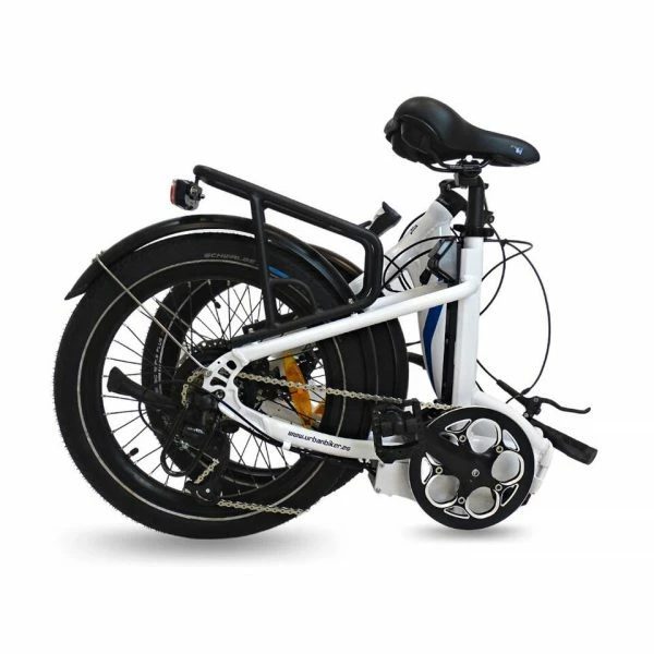 VÉLO PLIANT ÉLECTRIQUE MINI BLANC 20" 4 VÉLO PLIANT ÉLECTRIQUE MINI BLANC 20" – Image 2