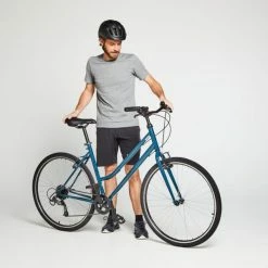 VELO TOUT CHEMIN RIVERSIDE 120 ENJAMBEMENT BAS BLEU PÉTROLE -magasin vélo velo tout chemin riverside 120 enjambement bas bleu petrole 2 600x600 1