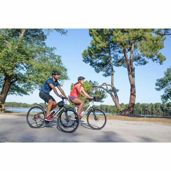 VÉLO TOUT CHEMIN RIVERSIDE 500 GRIS ROUGE 14 VÉLO TOUT CHEMIN RIVERSIDE 500 GRIS ROUGE – Image 12