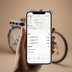 VÉLO VILLE ÉLECTRIQUE CONNECTÉ ELOPS 920 E CONNECT LF BLANC -magasin vélo velo ville electrique connecte elops 920 e connect lf blanc 2 600x600 1