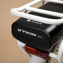 VÉLO VILLE ÉLECTRIQUE CONNECTÉ ELOPS 920 E CONNECT LF BLANC -magasin vélo velo ville electrique connecte elops 920 e connect lf blanc 6 600x600 1