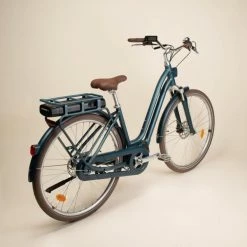 VÉLO VILLE ÉLECTRIQUE CONNECTÉ ELOPS 920 E CONNECT LF VERT FONCÉ -magasin vélo velo ville electrique connecte elops 920 e connect lf vert fonce 16 600x600 1