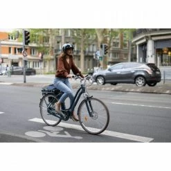 VÉLO VILLE ÉLECTRIQUE CONNECTÉ ELOPS 920 E CONNECT LF VERT FONCÉ -magasin vélo velo ville electrique connecte elops 920 e connect lf vert fonce 23 600x600 1