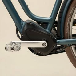 VÉLO VILLE ÉLECTRIQUE CONNECTÉ ELOPS 920 E CONNECT LF VERT FONCÉ -magasin vélo velo ville electrique connecte elops 920 e connect lf vert fonce 5 600x600 2