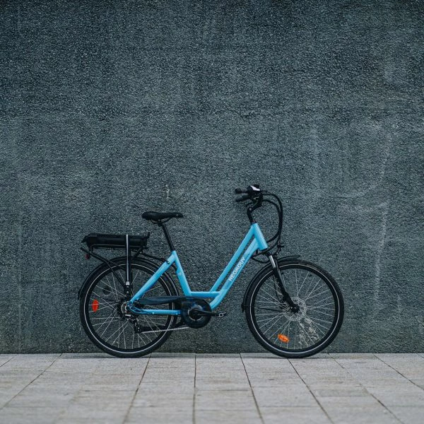 VÉLO VILLE ÉLECTRIQUE - NEOMOUV CARLINA HYDRAULIQUE - CYAN 9 VÉLO VILLE ÉLECTRIQUE - NEOMOUV CARLINA HYDRAULIQUE - CYAN – Image 7
