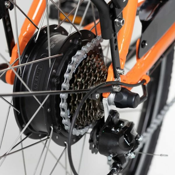 VÉLO VILLE ÉLECTRIQUE - NEOMOUV ECHINOPS - ORANGE 6 VÉLO VILLE ÉLECTRIQUE - NEOMOUV ECHINOPS - ORANGE – Image 4