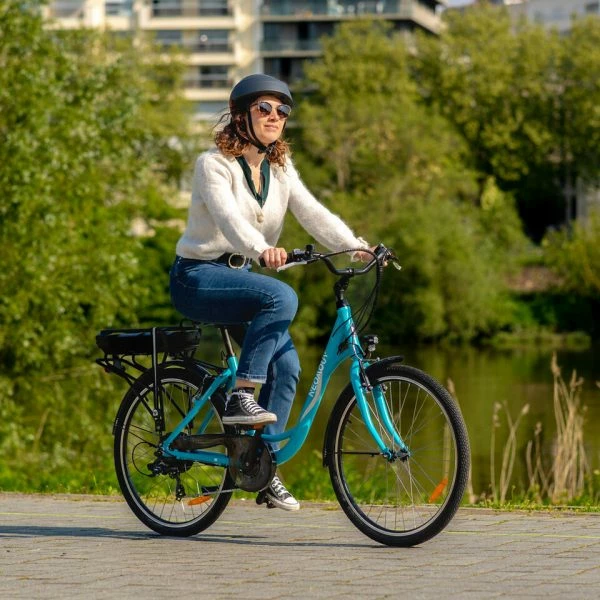 VÉLO VILLE ÉLECTRIQUE - NEOMOUV ECHINOPS - ORANGE 10 VÉLO VILLE ÉLECTRIQUE - NEOMOUV ECHINOPS - ORANGE – Image 8