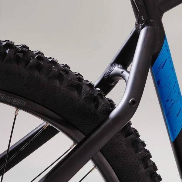 VÉLO VTT ÉLECTRIQUE E-ST 500 V2 NOIR BLEU 27,5" 15 VÉLO VTT ÉLECTRIQUE E-ST 500 V2 NOIR BLEU 27,5" – Image 13