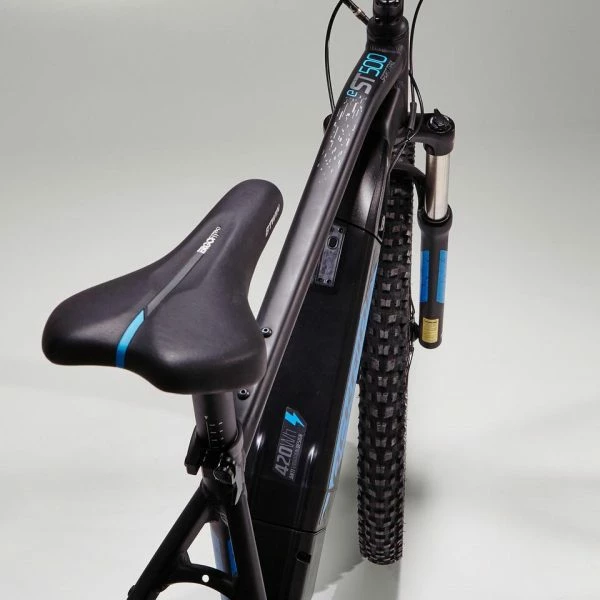 VÉLO VTT ÉLECTRIQUE E-ST 500 V2 NOIR BLEU 27,5" 18 VÉLO VTT ÉLECTRIQUE E-ST 500 V2 NOIR BLEU 27,5" – Image 16