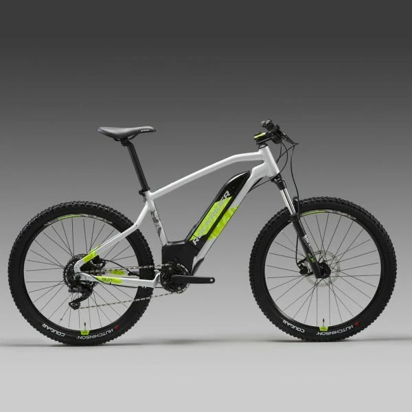 VÉLO VTT ÉLECTRIQUE E-ST 520 GRIS JAUNE 27,5" 5 VÉLO VTT ÉLECTRIQUE E-ST 520 GRIS JAUNE 27,5" – Image 3