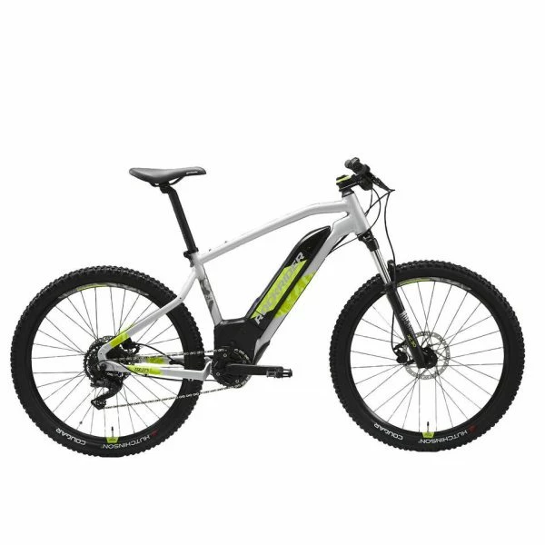VÉLO VTT ÉLECTRIQUE E-ST 520 GRIS JAUNE 27,5" 3 VÉLO VTT ÉLECTRIQUE E-ST 520 GRIS JAUNE 27,5"