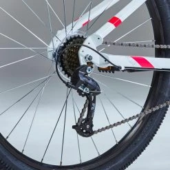 VÉLO VTT ST 100 FEMME BLANC ROSE 27,5" -magasin vélo velo vtt st 100 femme blanc rose 275 8 600x600 1