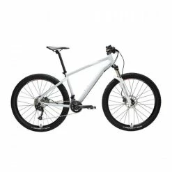 VÉLO VTT ST 540 FEMME GRIS ROSE 27,5"