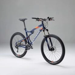 VÉLO VTT TOUT SUSPENDU ST 540 S BLEU ORANGE 27,5" -magasin vélo velo vtt tout suspendu st 540 s bleu orange 275 1 600x600 1